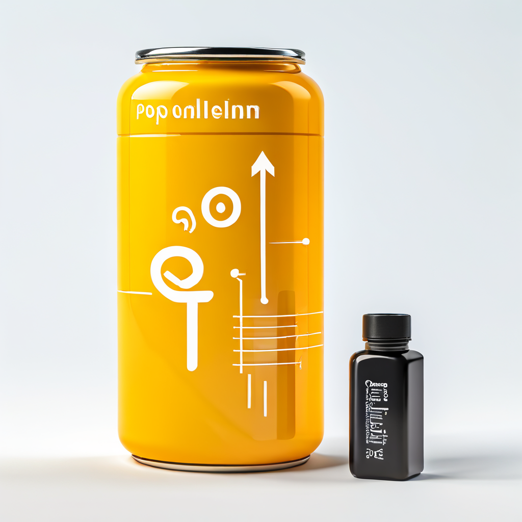 100ml 액체 용기와 보조배터리가 화살표와 물음표로 연결되어 휴대 반입 가능성 문제를 시각적으로 분석하는 개념도입니다.