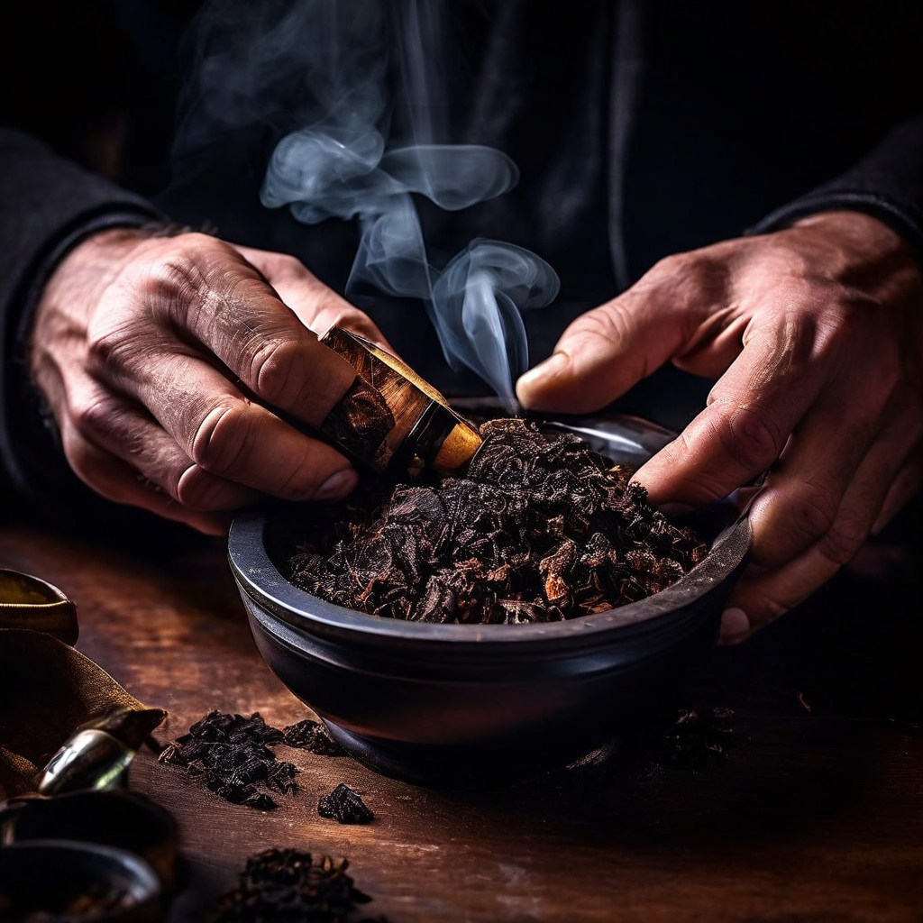 파이프 담배 연초 채우는 법(재우기) 및 텅 바이트(혀 데임) 방지