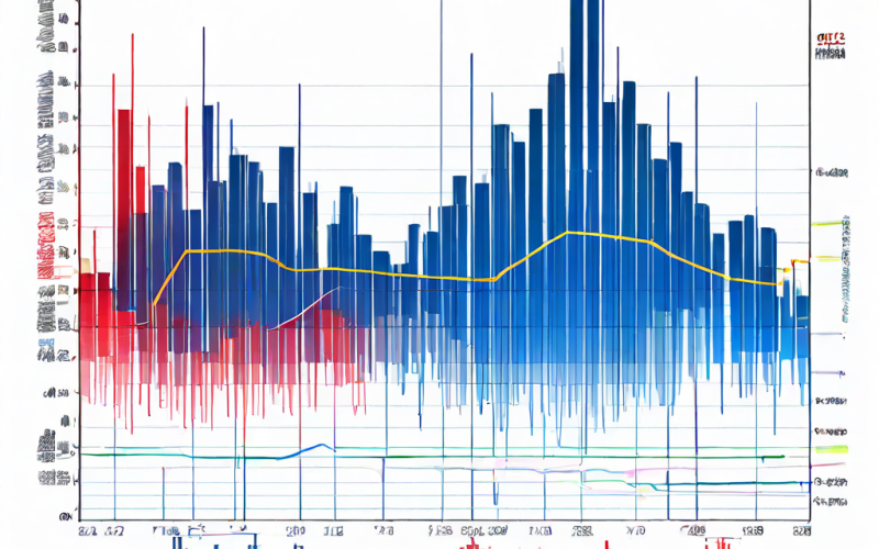 전략가가 실시간으로 변동하는 주식 시장 차트를 전술 게임판처럼 분석하며 시장 흐름을 예측하고 전략을 수립하는 모습을 상징적으로 표현한 이미지입니다.