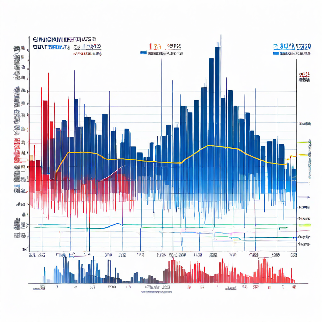 전략가가 실시간으로 변동하는 주식 시장 차트를 전술 게임판처럼 분석하며 시장 흐름을 예측하고 전략을 수립하는 모습을 상징적으로 표현한 이미지입니다.