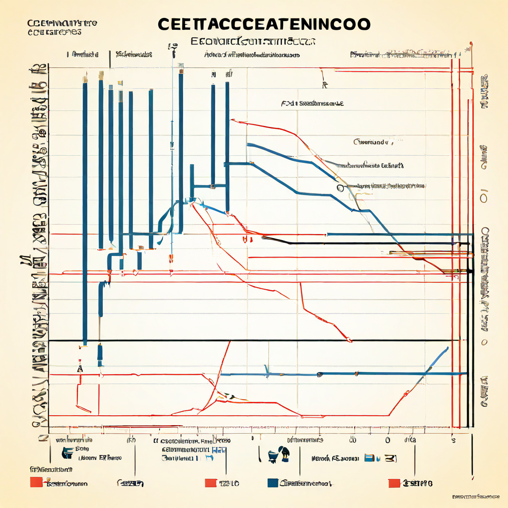 카테나치오 축구 포메이션의 상세 다이어그램으로, 방어 라인과 선수 이동 경로를 화살표로 표시하고 경제 효율성 상승 그래프를 중첩하여 전략과 성과 간의 관계를 시각화한 이미지입니다.