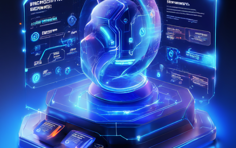 Futuristic digital interface showing a community pick thread with shifting odds lines and layered data flow.